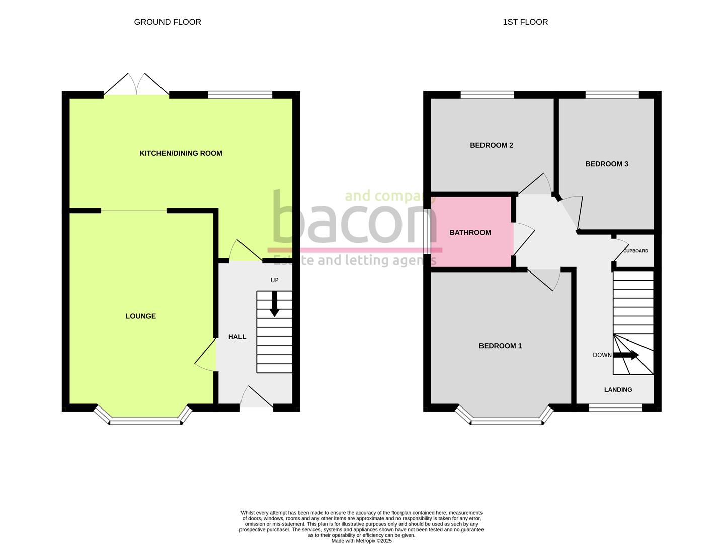 Floor Plan | House - Semi-Detached | Ringmer Road, Tarring, BN13 1EB | Sold - Subject to Contract
